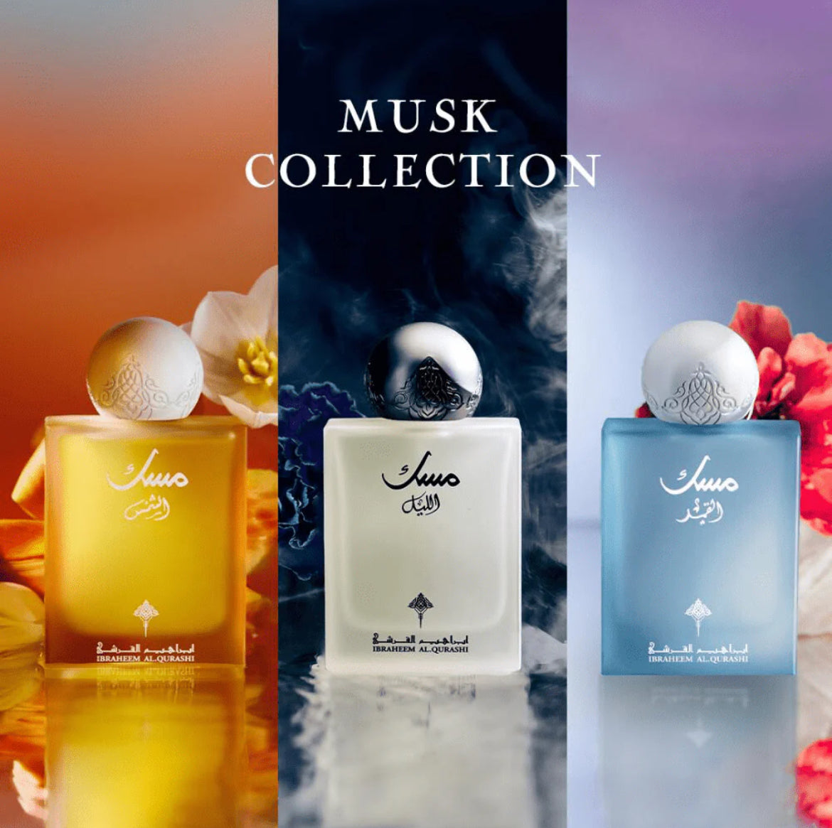 IBRAHEEM AL GURASHI MUSK COLLECTION 3X75ML